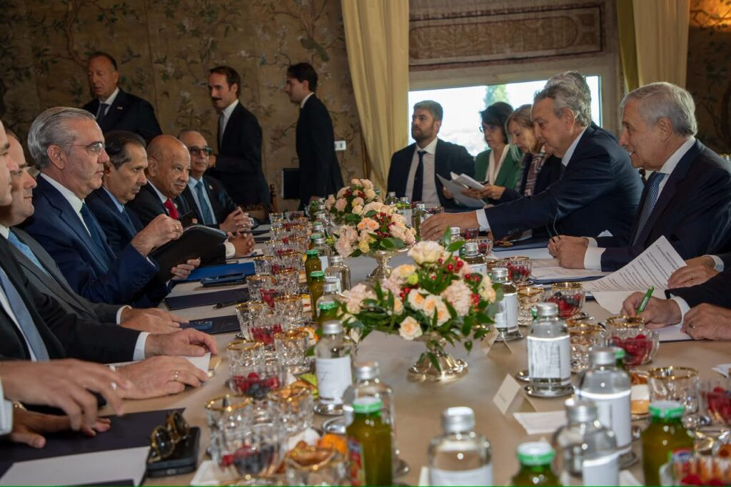 Abinader acuerda con Italia más inversión y cooperación en seguridad